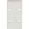Ekena Millwork Embrey Steel Bracket, Hammered White 2"W x 6"D x 3 3/4"H BKTM02X06X03EBHWH - alternate 8